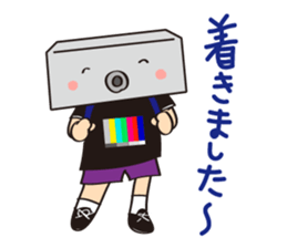 Sticker for Visual projection people sticker #7765103