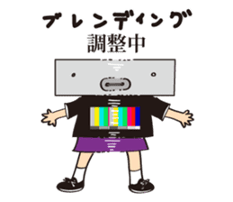 Sticker for Visual projection people by kioki sticker #7765111