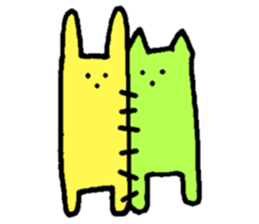 3 points of creature sticker #7765334