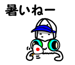 Squid fishing No.2 sticker #7765638