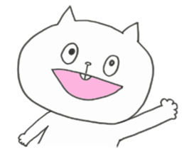 Say Hi To The Cat sticker #7766096