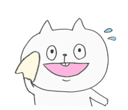 Say Hi To The Cat sticker #7766099