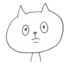 Say Hi To The Cat sticker #7766102