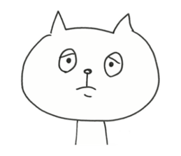 Say Hi To The Cat sticker #7766103