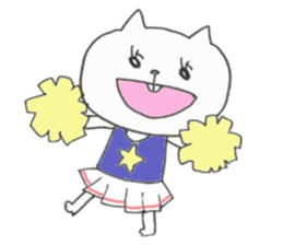 Say Hi To The Cat sticker #7766120