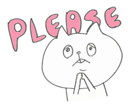 Say Hi To The Cat sticker #7766123