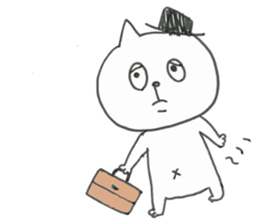 Say Hi To The Cat sticker #7766124