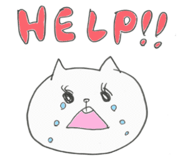 Say Hi To The Cat sticker #7766127