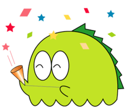 A little monster, KAWAGON sticker #7766452