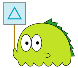 A little monster, KAWAGON sticker #7766454