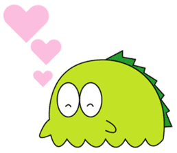 A little monster, KAWAGON sticker #7766456