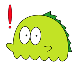 A little monster, KAWAGON sticker #7766457