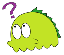 A little monster, KAWAGON sticker #7766458