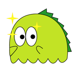 A little monster, KAWAGON sticker #7766460