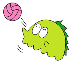 A little monster, KAWAGON sticker #7766461