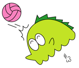 A little monster, KAWAGON sticker #7766462