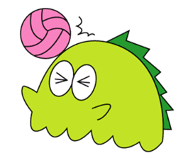 A little monster, KAWAGON sticker #7766463