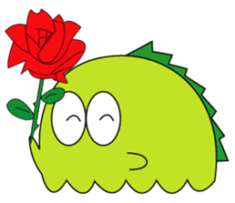 A little monster, KAWAGON sticker #7766464