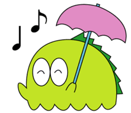 A little monster, KAWAGON sticker #7766465