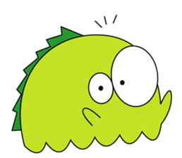 A little monster, KAWAGON sticker #7766466