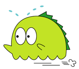 A little monster, KAWAGON sticker #7766467