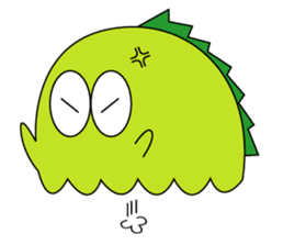 A little monster, KAWAGON sticker #7766468