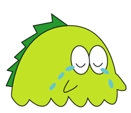 A little monster, KAWAGON sticker #7766469