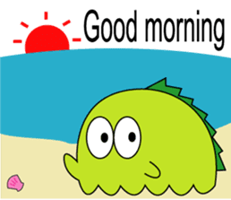 A little monster, KAWAGON sticker #7766473