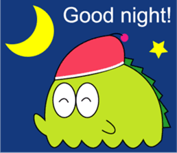 A little monster, KAWAGON sticker #7766475