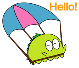 A little monster, KAWAGON sticker #7766476