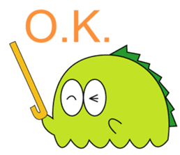 A little monster, KAWAGON sticker #7766477