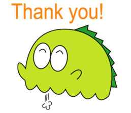 A little monster, KAWAGON sticker #7766478