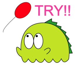 A little monster, KAWAGON sticker #7766481