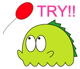 A little monster, KAWAGON sticker #7766481