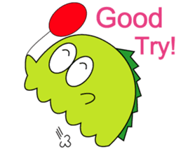 A little monster, KAWAGON sticker #7766482