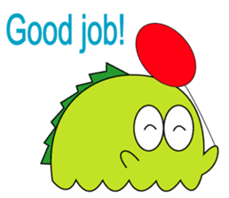 A little monster, KAWAGON sticker #7766483