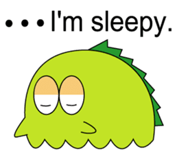 A little monster, KAWAGON sticker #7766484