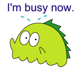 A little monster, KAWAGON sticker #7766485