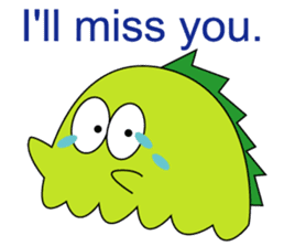 A little monster, KAWAGON sticker #7766487