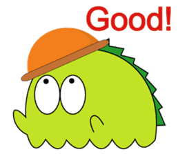 A little monster, KAWAGON sticker #7766488