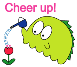 A little monster, KAWAGON sticker #7766489