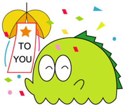 A little monster, KAWAGON sticker #7766491