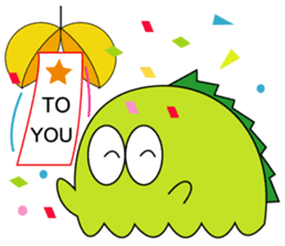 A little monster, KAWAGON sticker #7766491