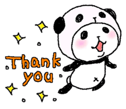 Panda in panda 7 sticker #7766779