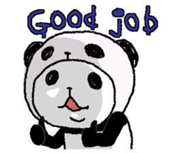 Panda in panda 7 sticker #7766791
