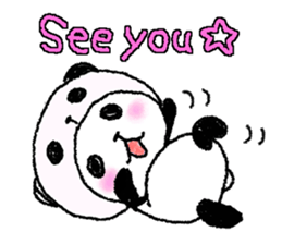 Panda in panda 7 sticker #7766811