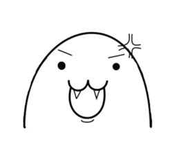 I am a grain of rice. (English) sticker #7767473