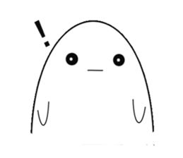 I am a grain of rice. (English) sticker #7767480