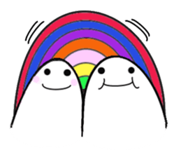 I am a grain of rice. (English) sticker #7767499