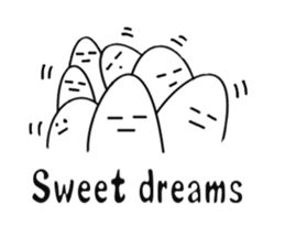 I am a grain of rice. (English) sticker #7767501